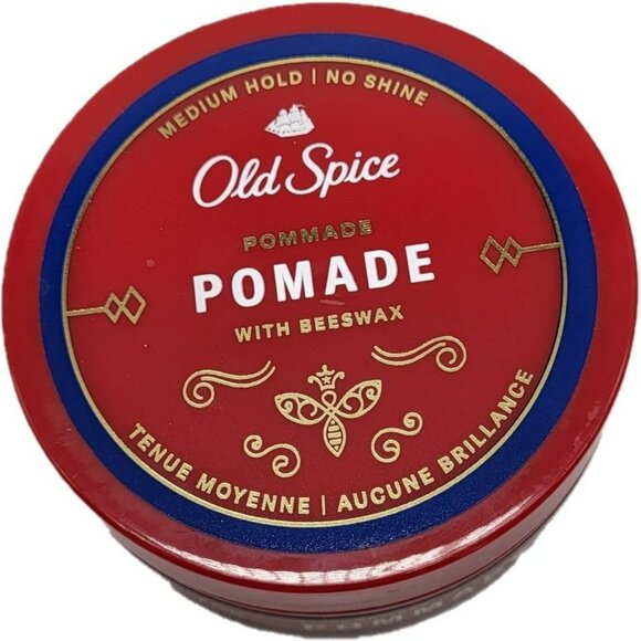 Old Spice Classic Pomade Medium Hold Low Shine 2.22 Oz Men's Hair Styling - Picture 1 of 9